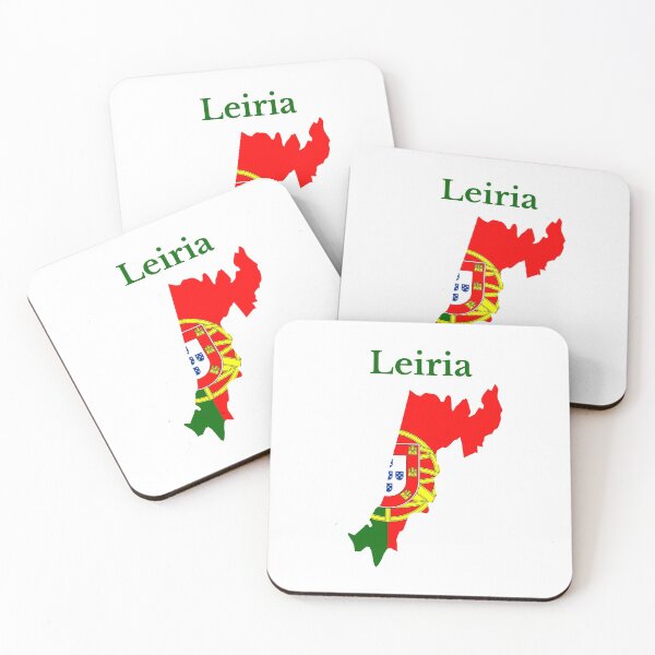 Item preview, Leiria District Map Design, Portugal. designed and sold by marosharaf.