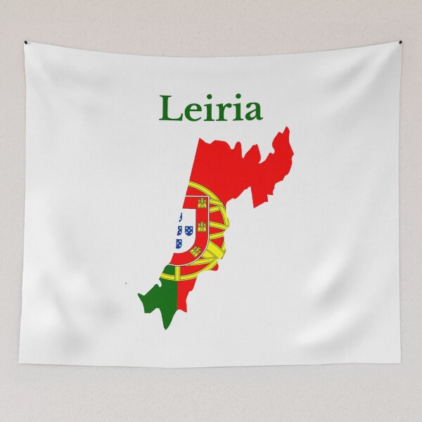 Item preview, Leiria District Map Design, Portugal. designed and sold by marosharaf.
