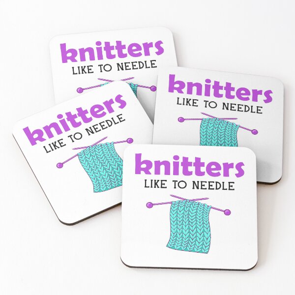 Item preview, Funny knitting pun design designed and sold by gumdrop-go.