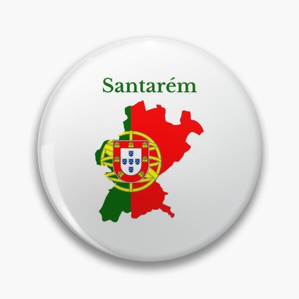 Item preview, Santarem District Map Design, Portugal. designed and sold by marosharaf.