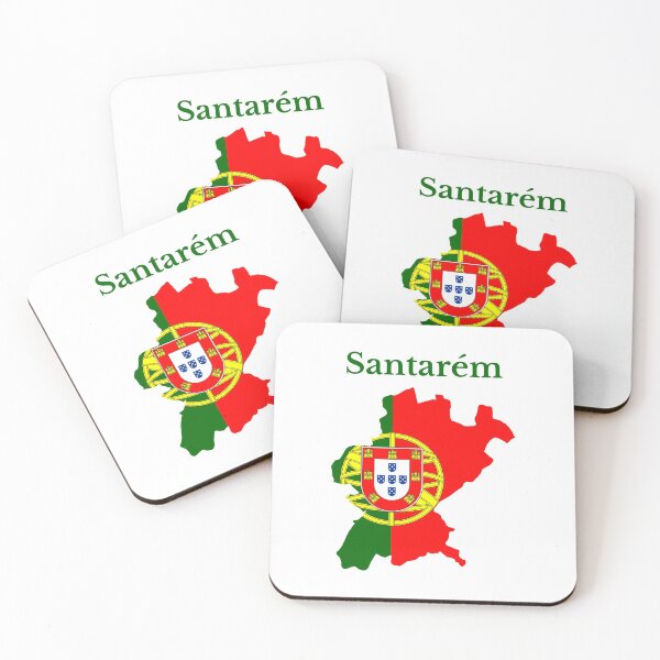 Item preview, Santarem District Map Design, Portugal. designed and sold by marosharaf.