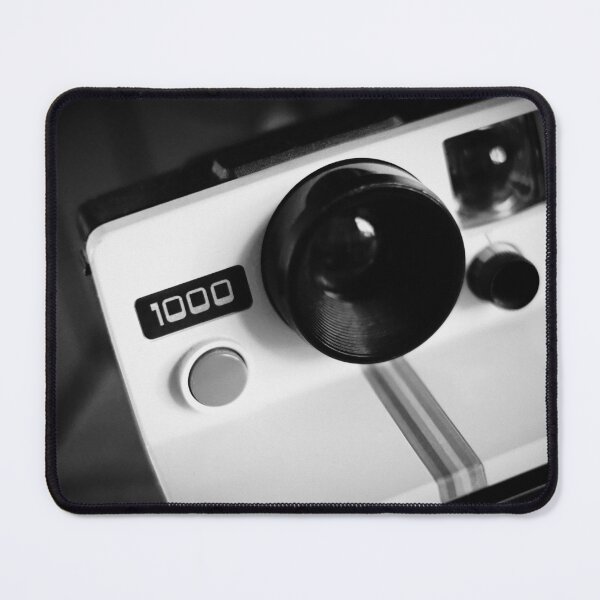 Item preview, Vintage analog instant white camera in black and white designed and sold by Diana van Neck.