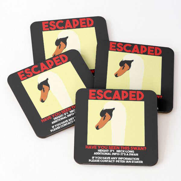 Item preview, Escaped swan film quote police meme designed and sold by Captain-Jackson.