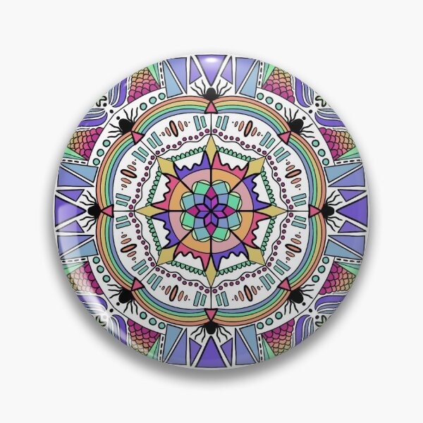 Item preview, Rainbow Mandala | Puzzle, Print, Case designed and sold by Caroline Lynch.