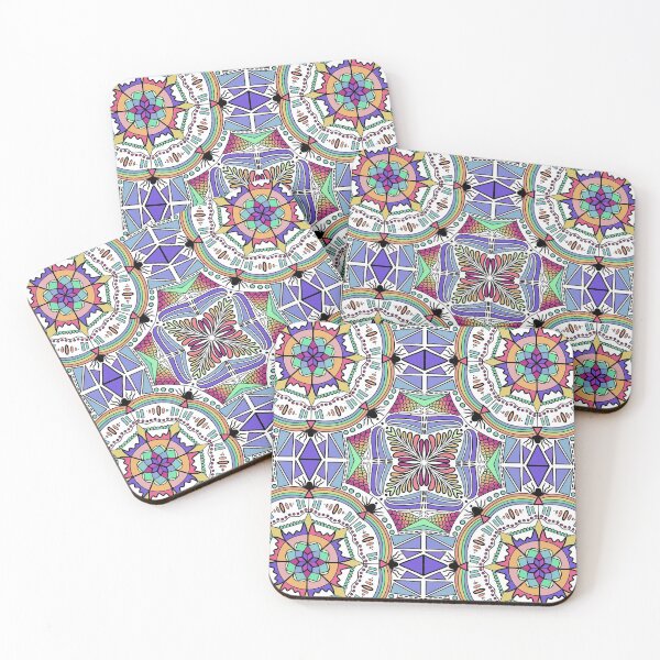 Item preview, Rainbow Mandala | Puzzle, Print, Case designed and sold by Caroline Lynch.