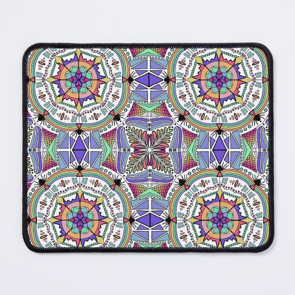Item preview, Rainbow Mandala | Puzzle, Print, Case designed and sold by Caroline Lynch.
