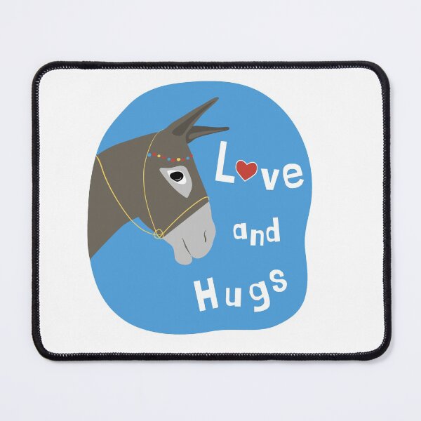Item preview, Greek donkeys are for love and hugs designed and sold by LilianGrfld.