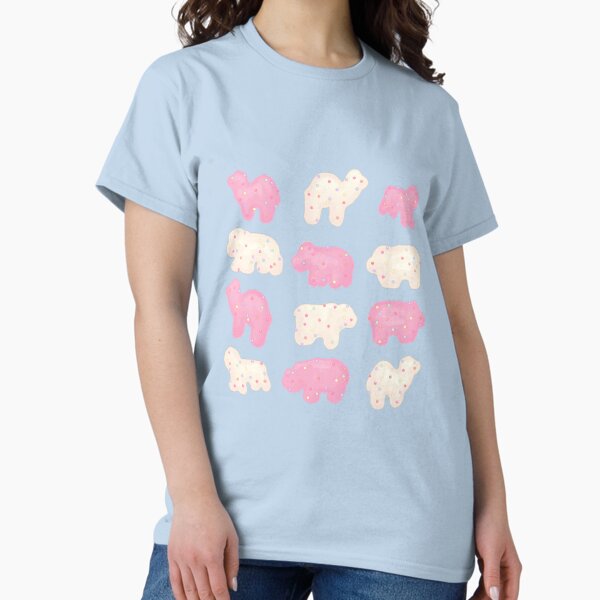 Item preview, Frosted Animal Cookies on Pink  designed and sold by Paisley Yazel.