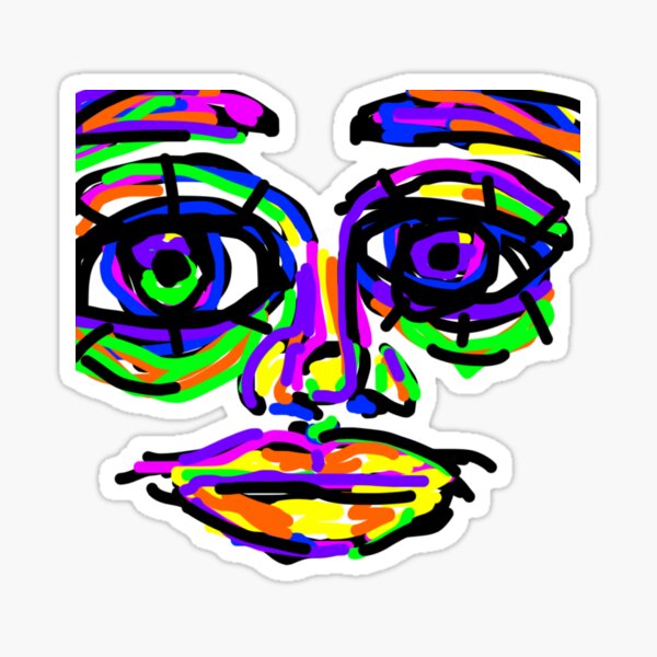 Item preview, Line Art Face #2 designed and sold by CanIgetanopa.