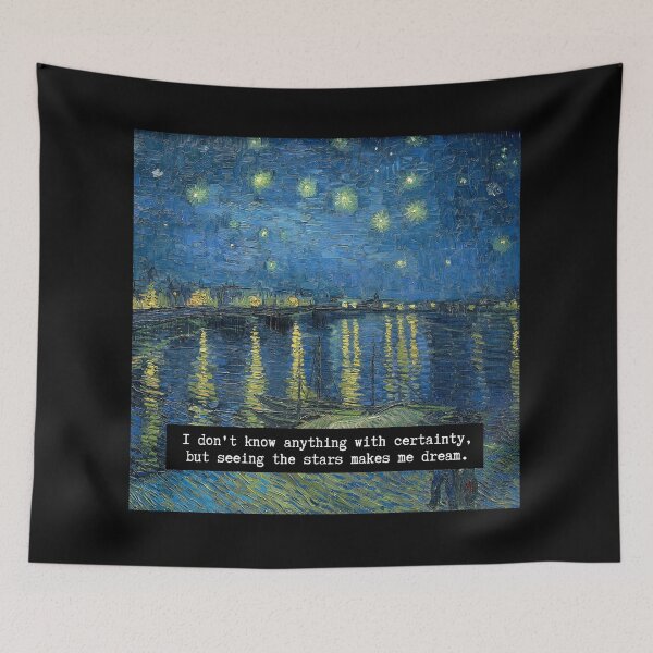 Item preview, Vincent van Gogh - Starry Night Over The Rhone designed and sold by PinkPerfect.