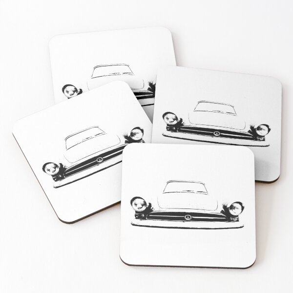 Item preview, Sunbeam Alpine British classic car monoblock black and white designed and sold by soitwouldseem.