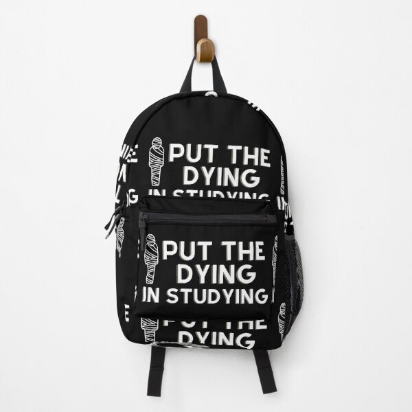 Item preview, Pongo el moribundo en estudiar - Funny Graphic Student School designed and sold by YoungESC.