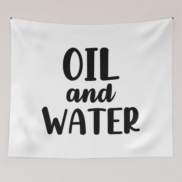 Item preview, Oil And Water (Black) designed and sold by FilipeFerreira.