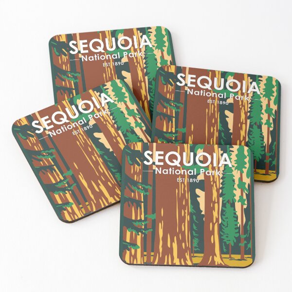 Item preview, Sequoia National Park California Vintage designed and sold by KrisSidDesigns.