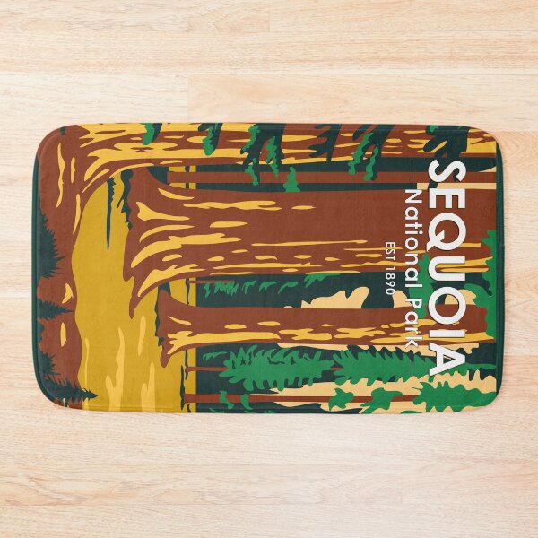 Item preview, Sequoia National Park California Vintage designed and sold by KrisSidDesigns.