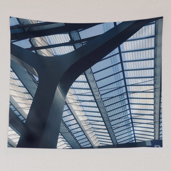 Item preview, Rotterdam centraal glaas roof, rotterdam architecture city. designed and sold by Noel Ali ⭐⭐⭐⭐⭐.