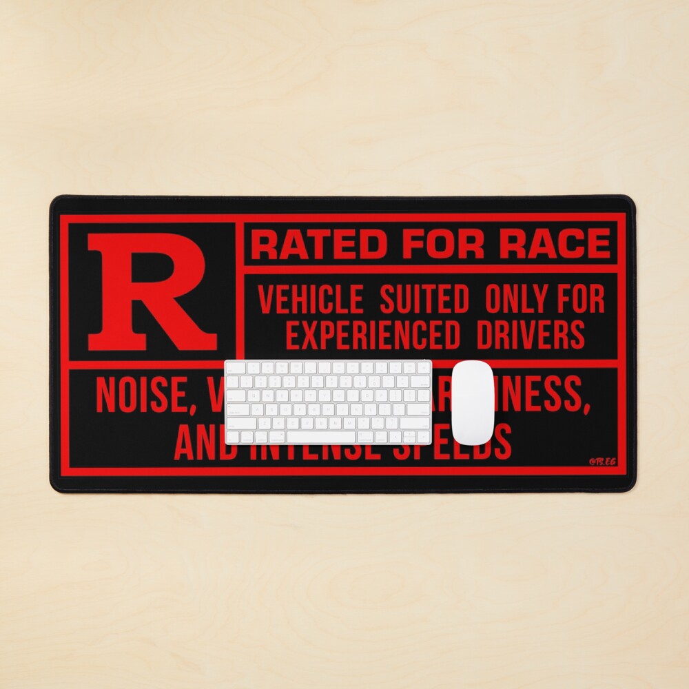 Rated R For Race - Black/Red Rated R For Race - Black/Red