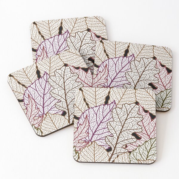 Item preview, Outline of Autumn Leaves designed and sold by deepgoa.