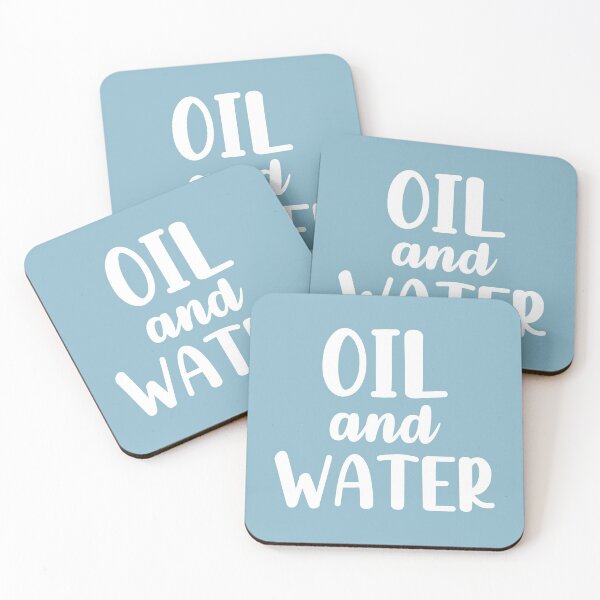 Item preview, Oil And Water (Light Blue BG) designed and sold by FilipeFerreira.