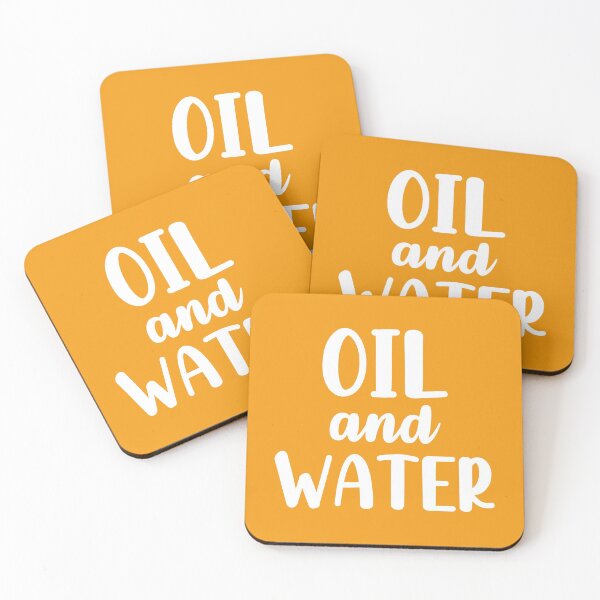 Item preview, Oil And Water (Orange BG) designed and sold by FilipeFerreira.