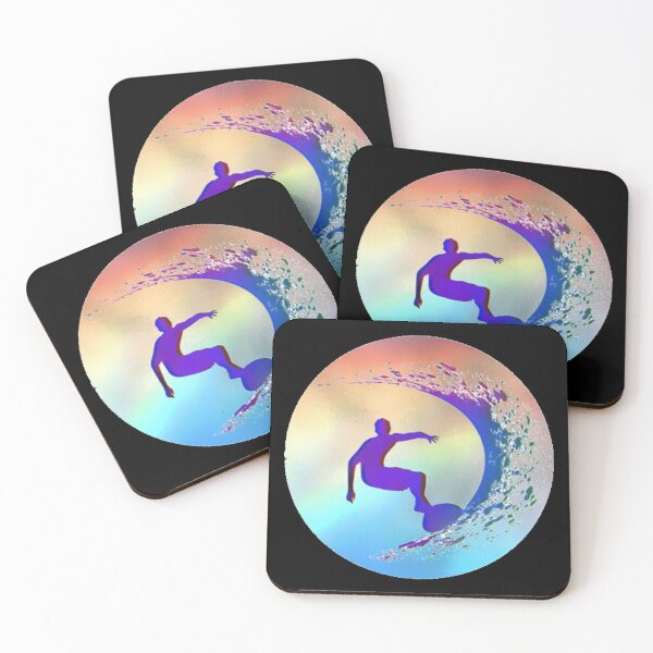 Item preview, SURF ART - SURFER ON LONGBOARD CATCHING WAVES - SURFING LIFE designed and sold by MrCreativeArts.