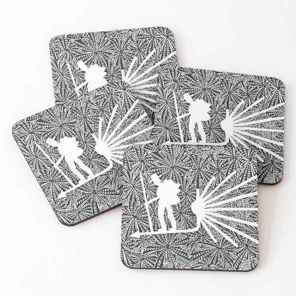Item preview, Way of St. James pilgrims designed and sold by TanTrisTani.