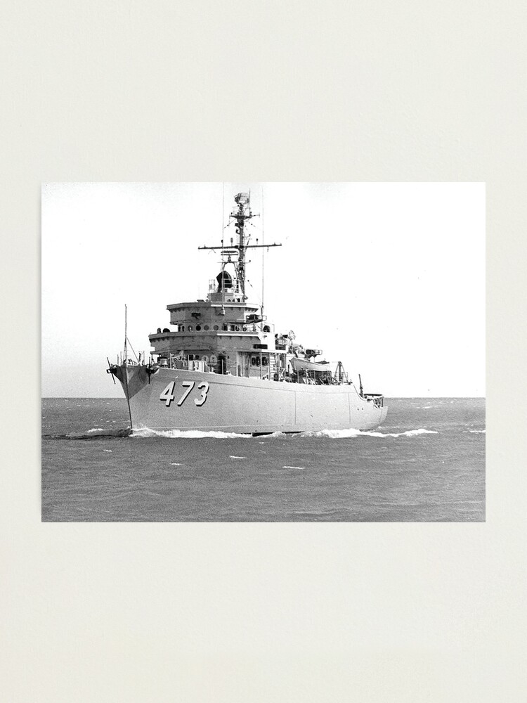 USS PLEDGE MSO 492  USN Naval Ship Photo Print 