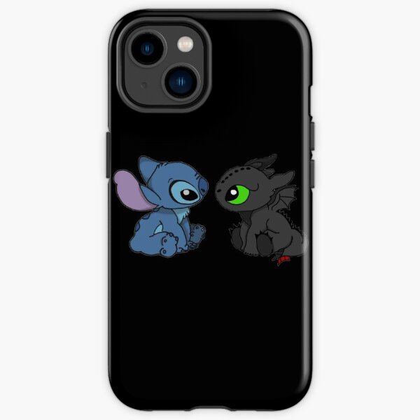Krokmou et Stitch Coque antichoc iPhone