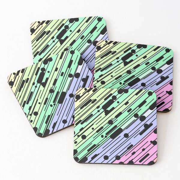 Item preview, The Sloping Colors | Pop Art Abstract designed and sold by deepgoa.