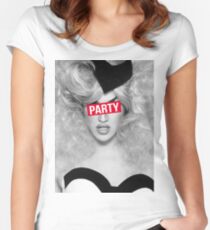 PARTY Women's Fitted Scoop T-Shirt