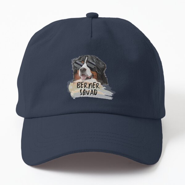 Bernese Mt. Dog with charismas tree , Christmas gift 31 Dad Hat