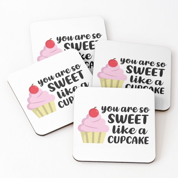 Item preview, You're So Sweet, Like a Cupcake (Black) designed and sold by FilipeFerreira.