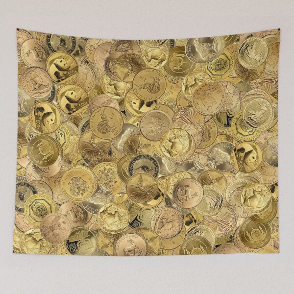 Item preview, Monedas de oro designed and sold by Montage-Madness.