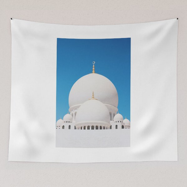 Item preview, white mosque designed and sold by AHE-Design19.