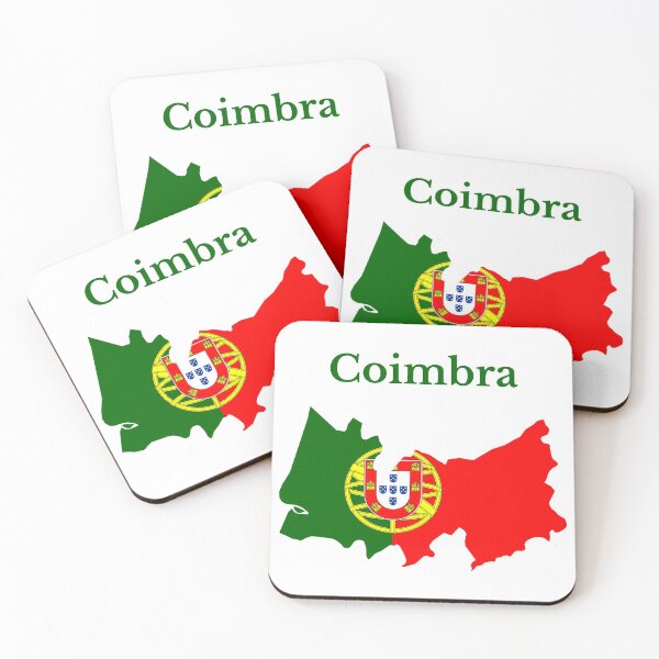 Item preview, Coimbra District Map Design, Portugal. designed and sold by marosharaf.
