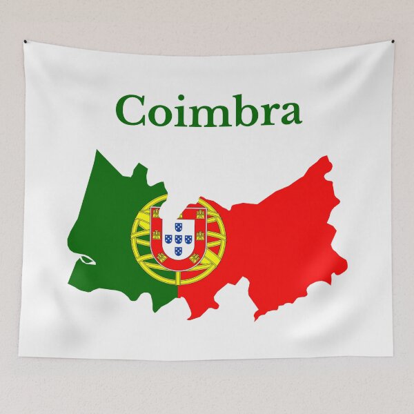 Item preview, Coimbra District Map Design, Portugal. designed and sold by marosharaf.