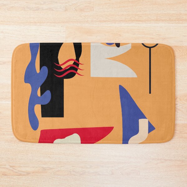 Artikelvorschau, Modern abstract bauhaus shapes #modernart #illustration entworfen und verkauft von MerleCallesen.