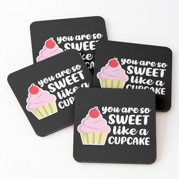Item preview, You're So Sweet, Like a Cupcake (White) designed and sold by FilipeFerreira.