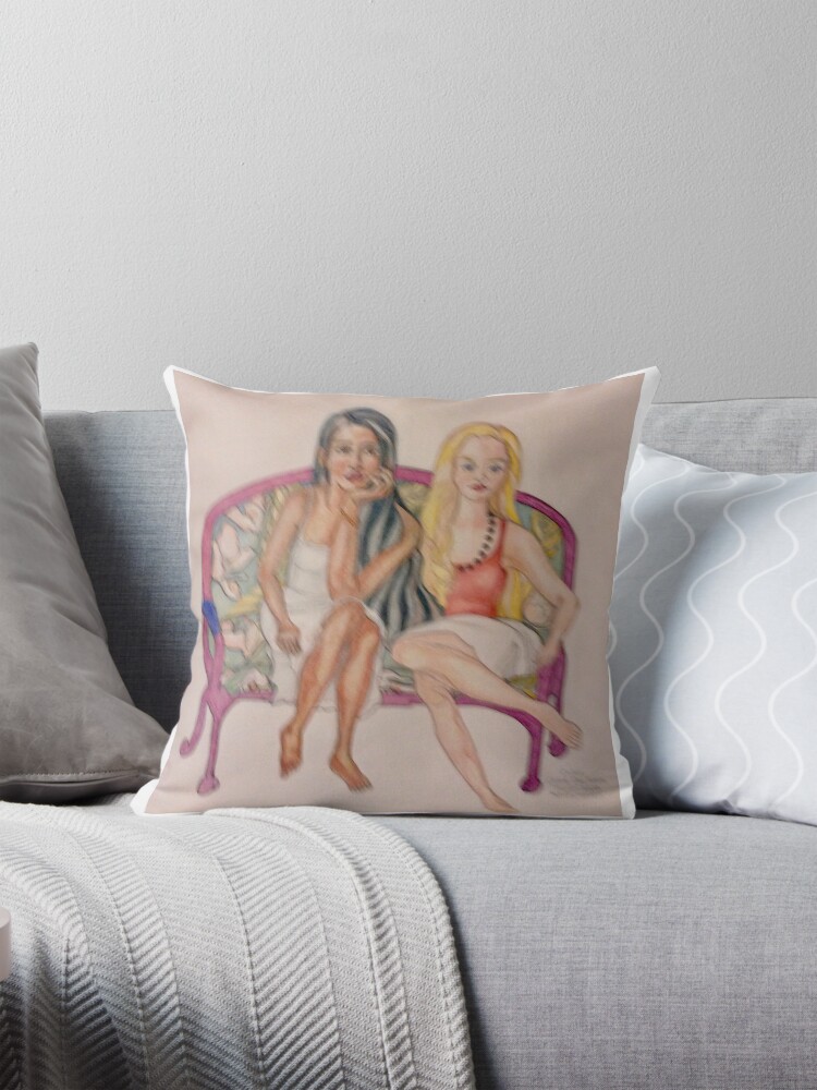 Item preview, Throw Pillow designed and sold by CarmelArtist.