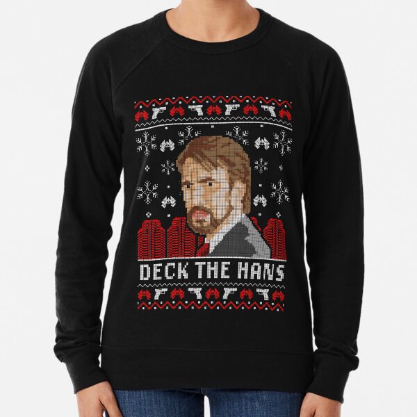 Die Hard Christmas Sweater Lightweight Sweatshirt
