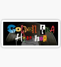 Pegatina GOLDEN ERA HIP HOP (pegatina)