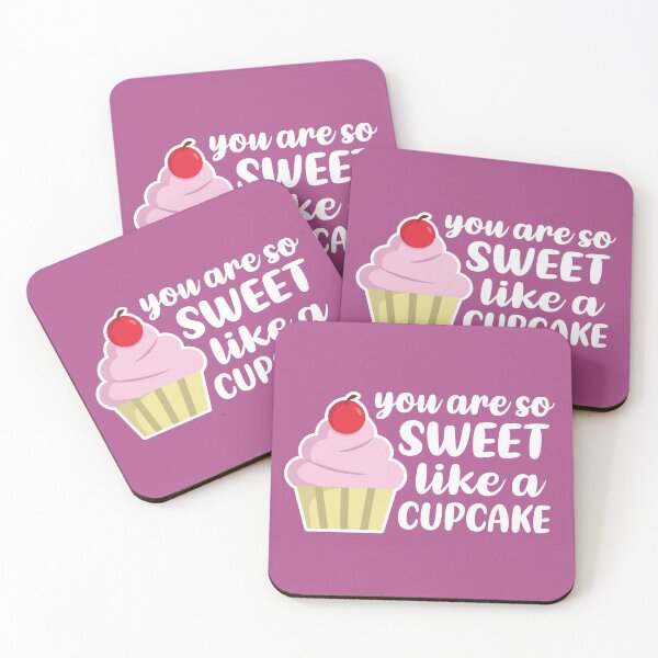 Item preview, You're So Sweet, Like a Cupcake (Pink BG) designed and sold by FilipeFerreira.