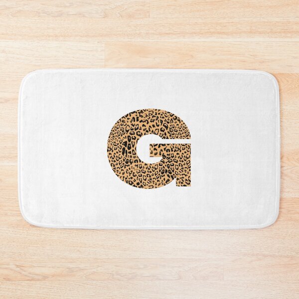 Aperçu de l'œuvre Haute Leopard Lettre "G" Initiale Avec Riche Imprimé Léopard créée et vendue par HauteLeopard.