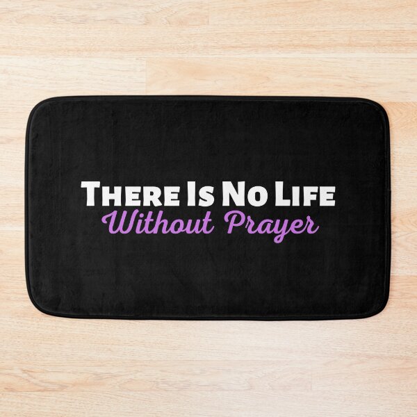 Item preview, There Is No Life Without Prayer designed and sold by uranus-art.