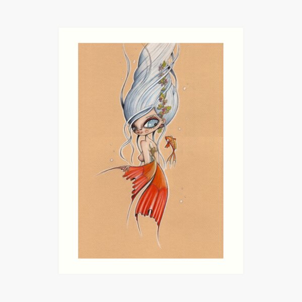 Koi Art Print