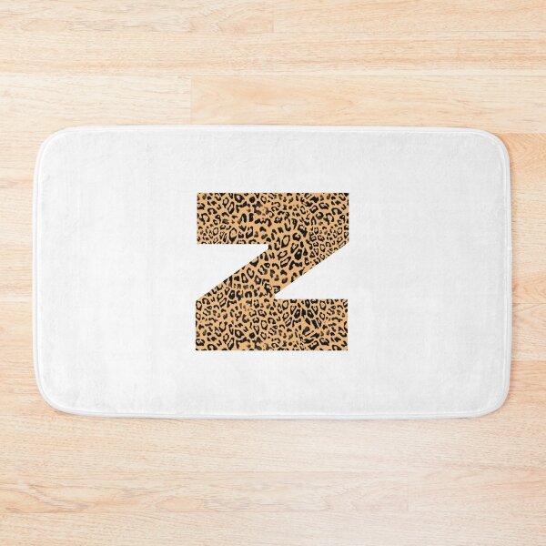 Aperçu de l'œuvre Haute Leopard Lettre "Z" Initiale Avec Riche Imprimé Léopard créée et vendue par HauteLeopard.