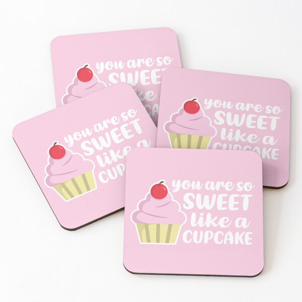 Item preview, You're So Sweet, Like a Cupcake (Light Pink BG) designed and sold by FilipeFerreira.