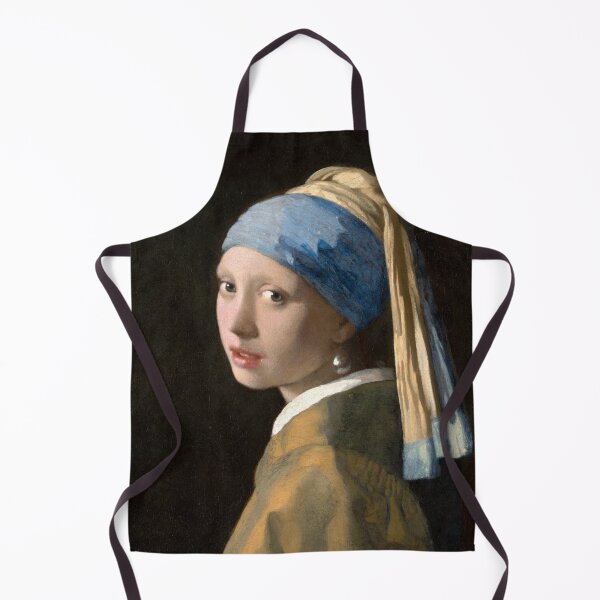 Item preview, Girl with a Pearl Earring by Dutch Golden Age Painter Johannes Vermeer Picture designed and sold by BerryCats.