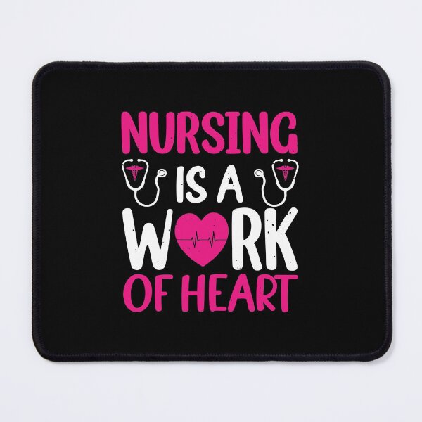 Item preview, Nursing is a work of heart designed and sold by MollinS7.