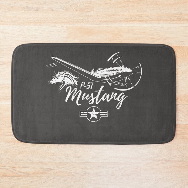 Artikelvorschau, Retro P-51 Mustang WWII Warbird Fighter Airplane Christmas Gift entworfen und verkauft von stearman.